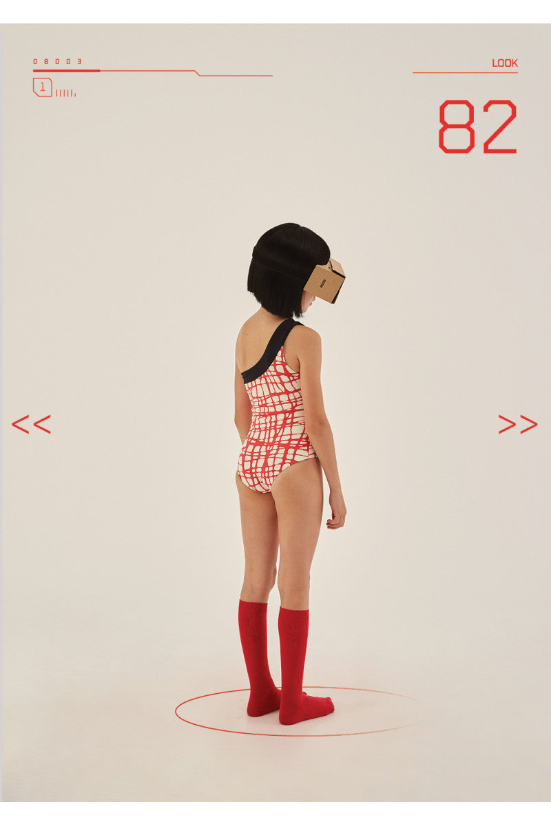 Mod Swimsuit Red