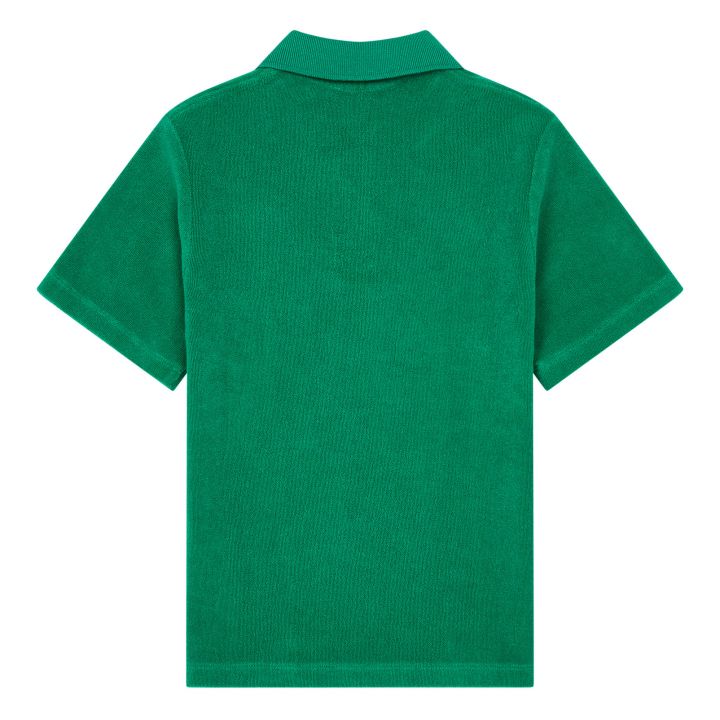 Terry Polo Shirt Green