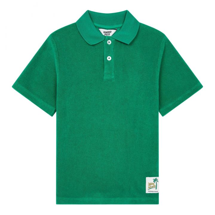 Terry Polo Shirt Green